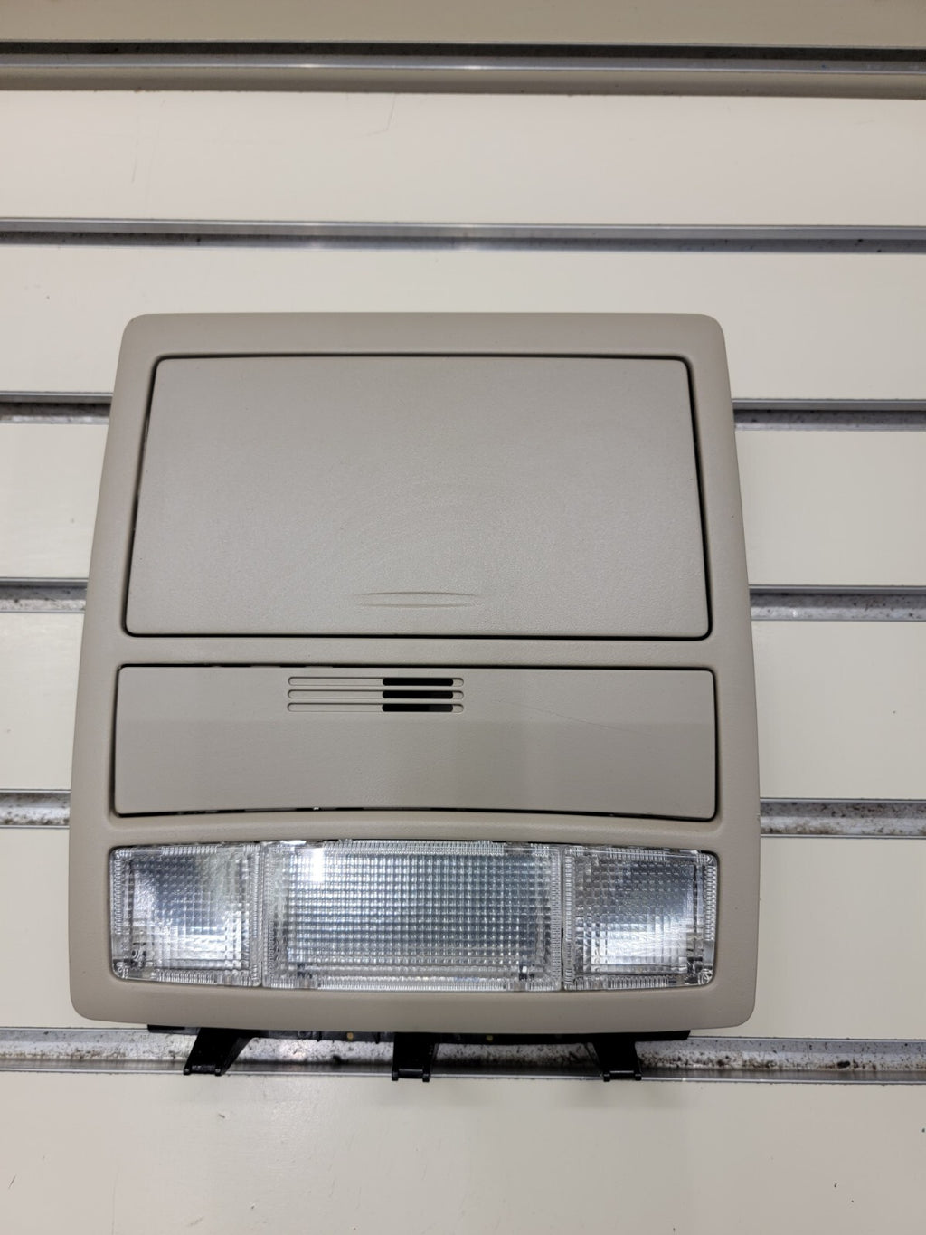 🔥07 - 11 Toyota Camry Overhead Console With Lights And Storage Ivory Tan