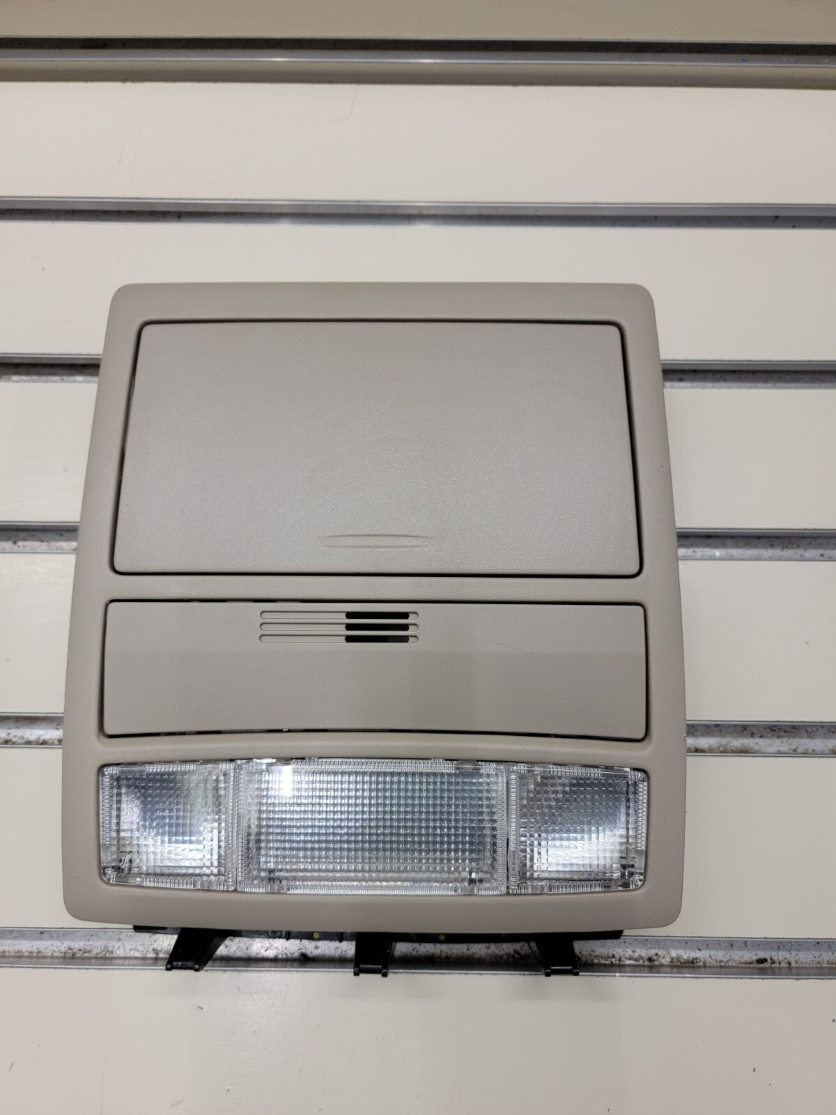 🔥07 - 11 Toyota Camry Overhead Console With Lights And Storage Ivory Tan