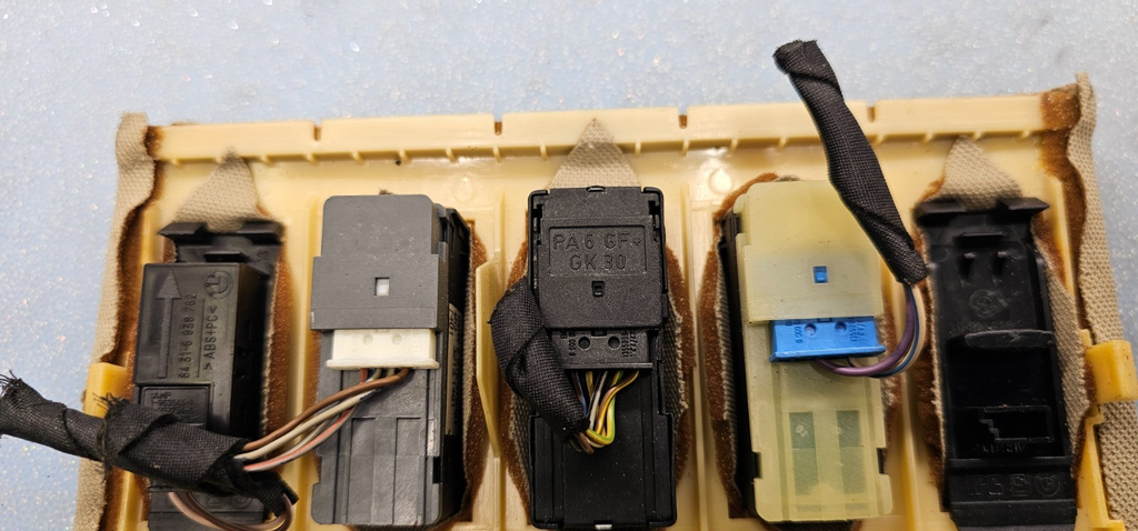 🔥2004–2010 BMW 5 Series Sunroof Control Switch Overhead Console TAN OEM