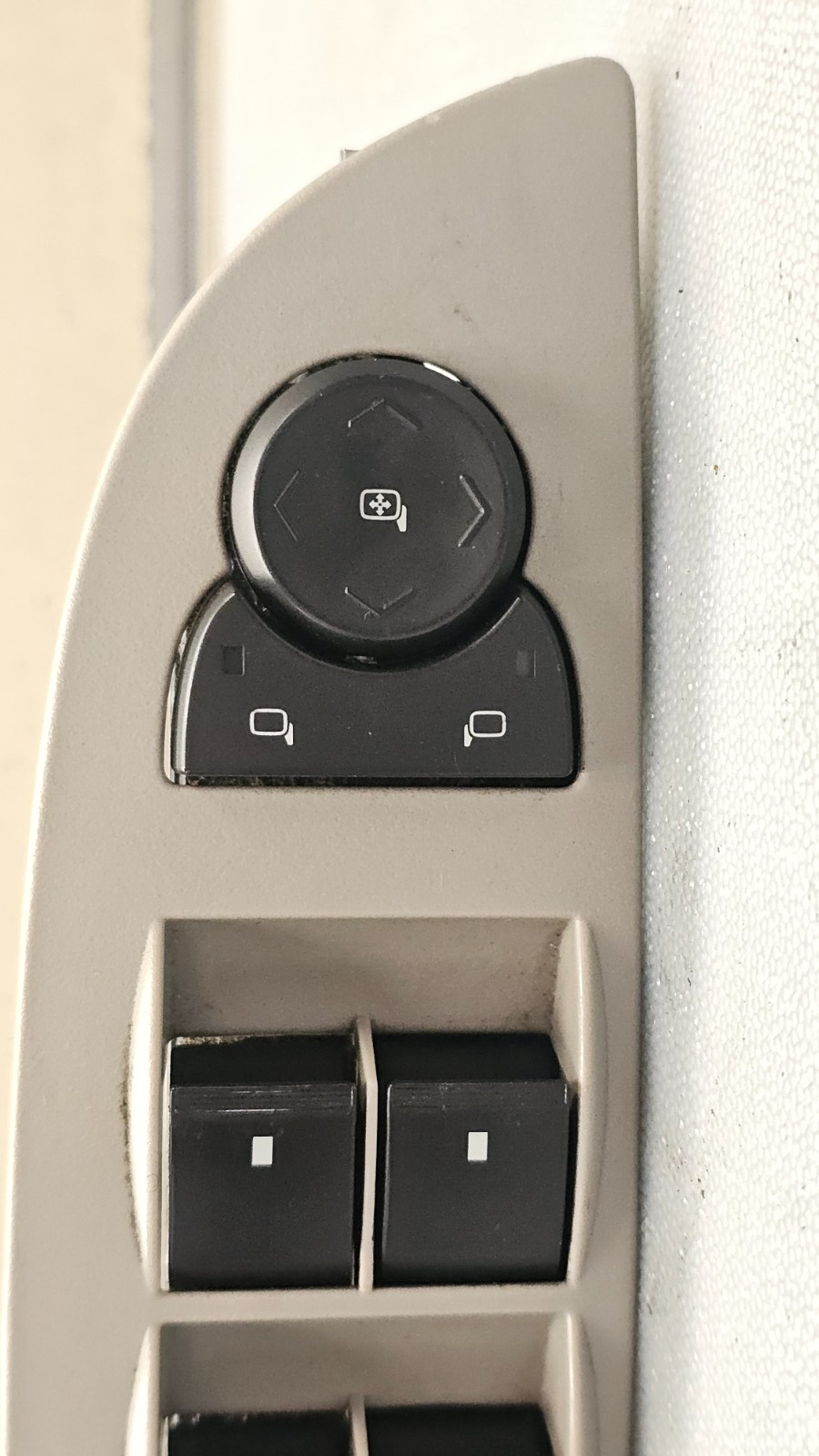 🔥06-11 Buick Lucerne Front Left Driver Master Power Window Switch Assembly Tan