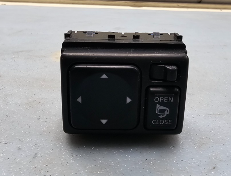 🔥04-17 Nissan Titan Infiniti FX35 QX70 Wing Mirror Control Switch BLACK OEM