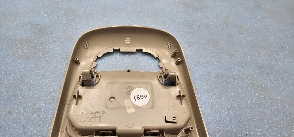🔥98-01 Dodge Ram Overhead Console Storage Dome Map Light Lamp Assembly TAN