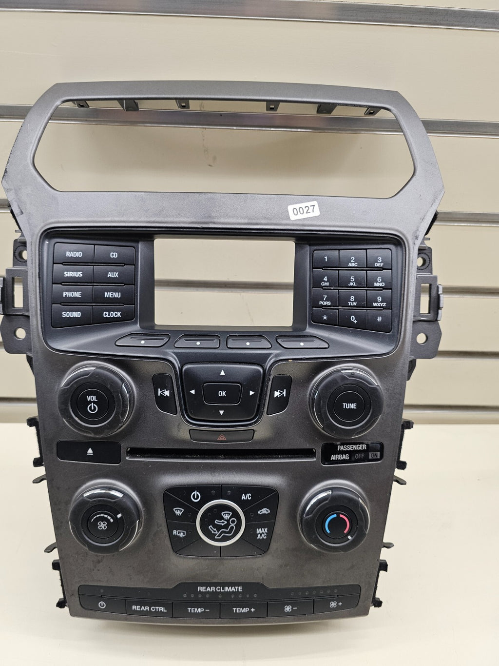 🔥11-13 Ford Explorer Dash Radio Stereo Climate Control Trim Panel BEZEL OEM