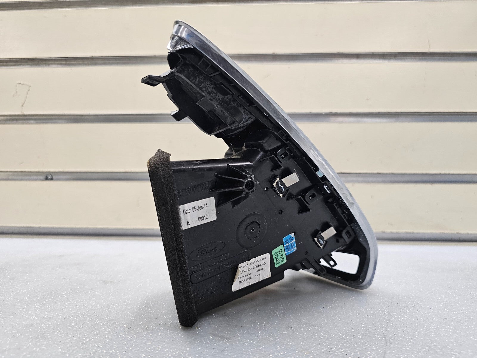 🔥12-14 Ford Focus Dash Left Driver AC Air Vent Heater Conditioning Trim Black
