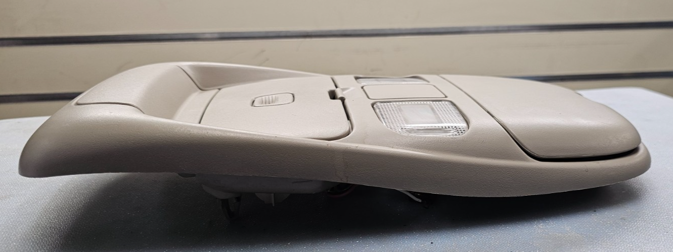 🔥98-01 Dodge Ram 1500 2500 Overhead Console Storage Dome Map Light Lamp TAN