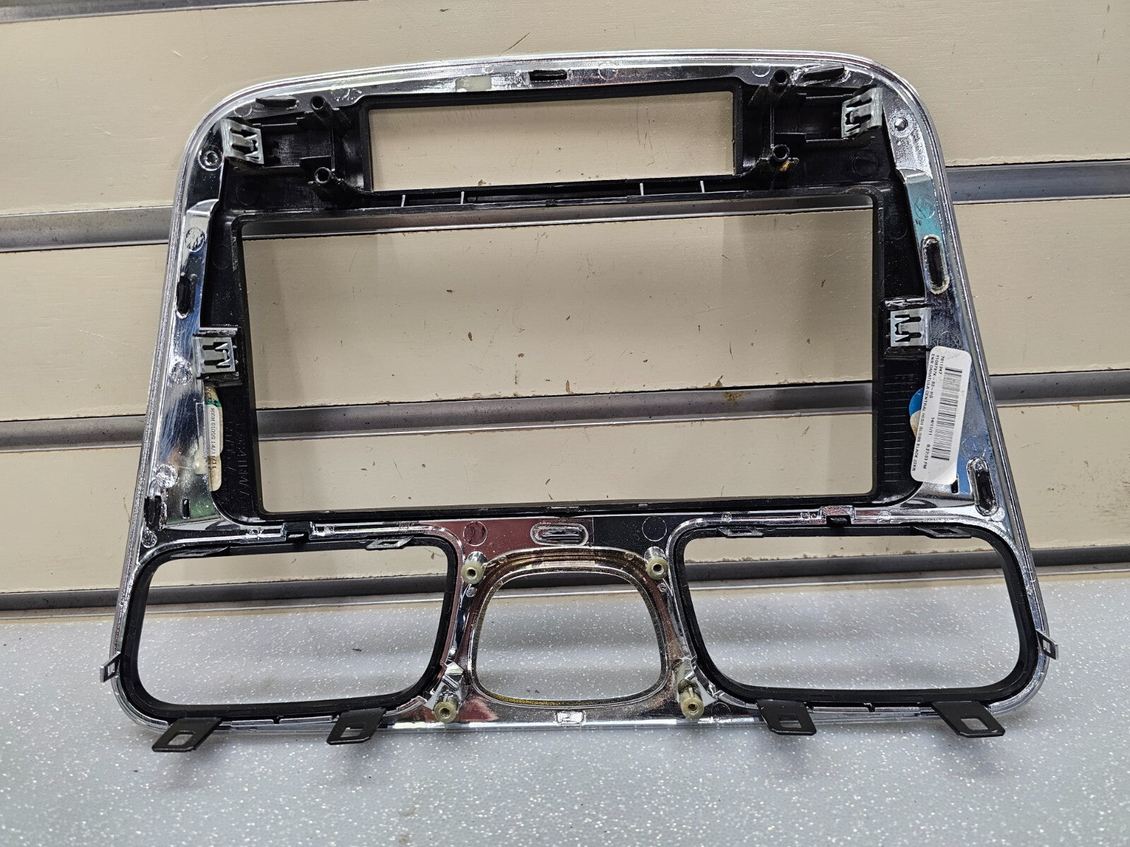 🔥11-14 Chrysler 200 Radio Climate Dash Trim Bezel with Traction Control BLACK