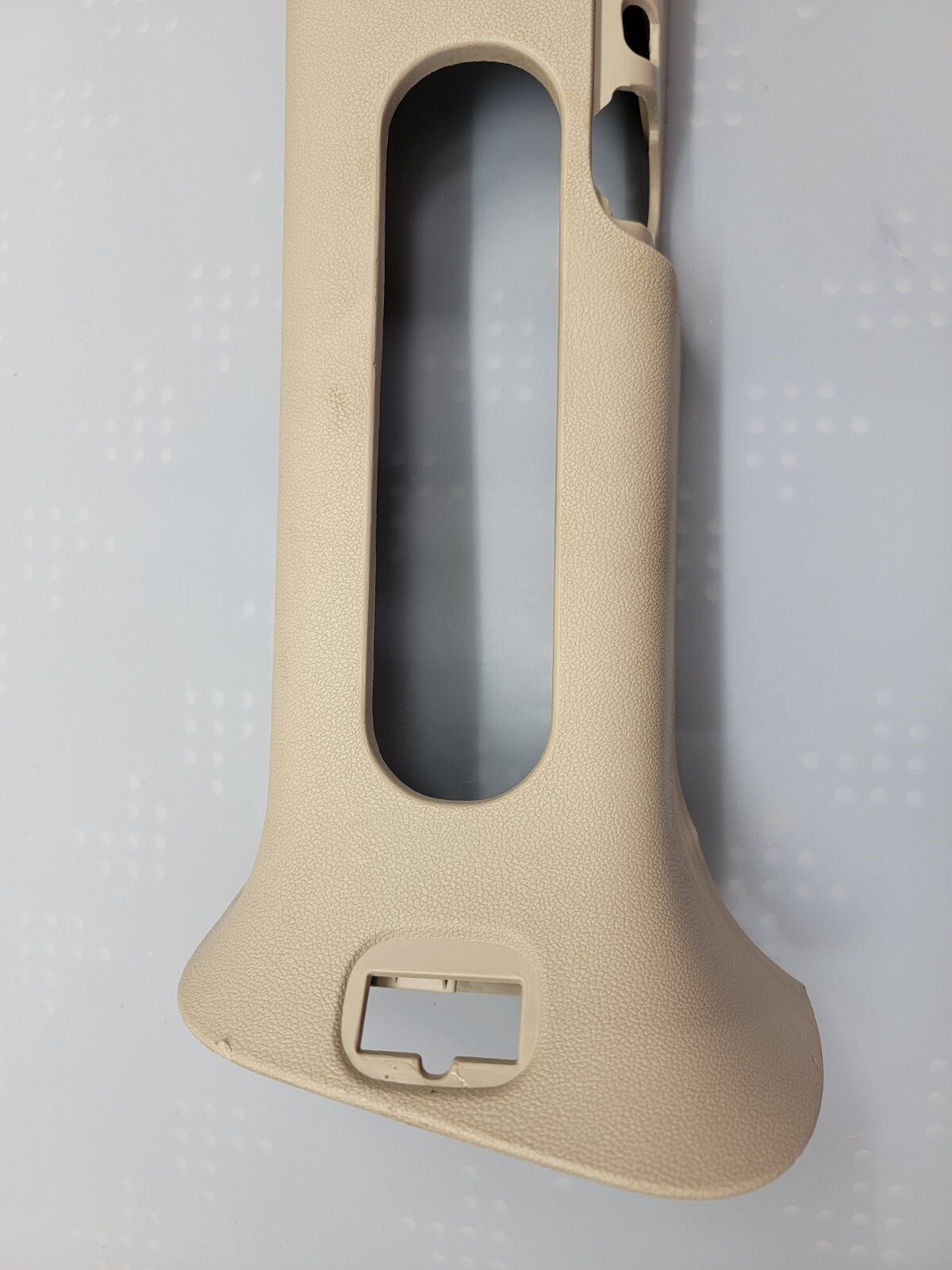 08-16 Dodge Grand Caravan LEFT Center Upper B Pillar Panel Trim Cover 29587 TAN
