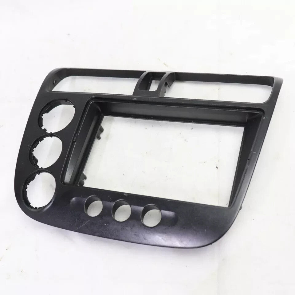 🔥01-05 CIVIC DASH RADIO SURROUND BEZEL TRIM PANEL CLIMATE CONTROL ASSEMBLY OEM