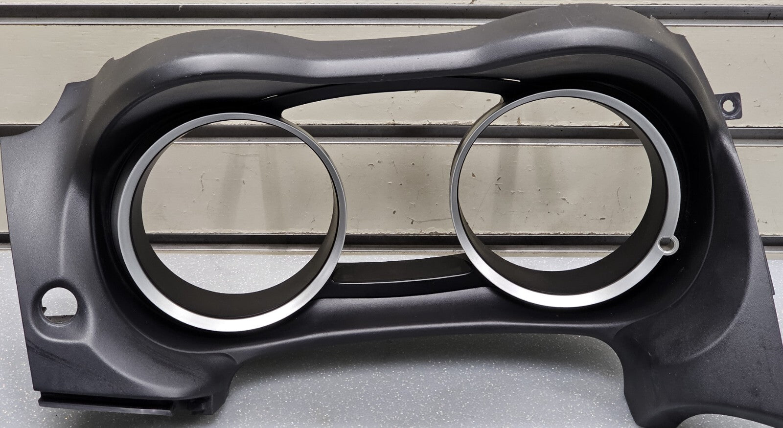 08-15 LANCER EVO INSTRUMENT GAUGE CLUSTER SPEEDOMETER TRIM SURROUND BEZEL COVER