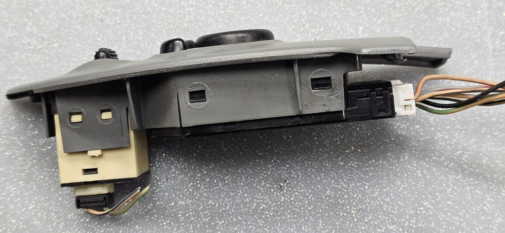 🔥02-07 JEEP LIBERTY LEFT DRIVER MASTER LOCK MIRROR SWITCH TRIM BEZEL OEM GRAY