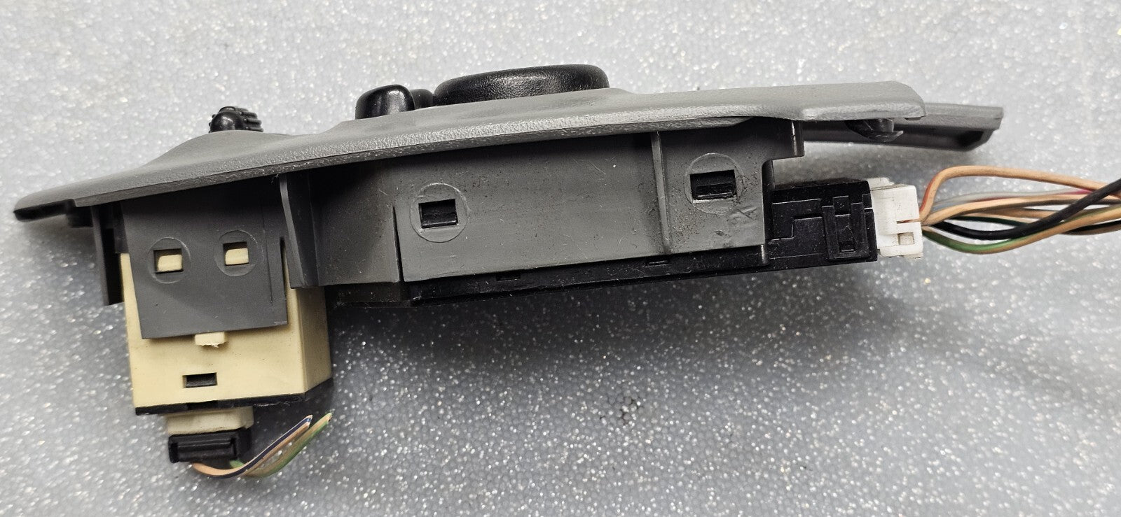 🔥02-07 JEEP LIBERTY LEFT DRIVER MASTER LOCK MIRROR SWITCH TRIM BEZEL OEM GRAY