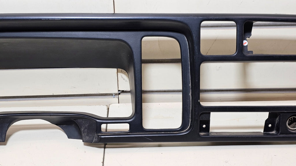 🔥94-97 Dodge Ram Dash Instrument Speedometer Cluster Trim Bezel Panel Black