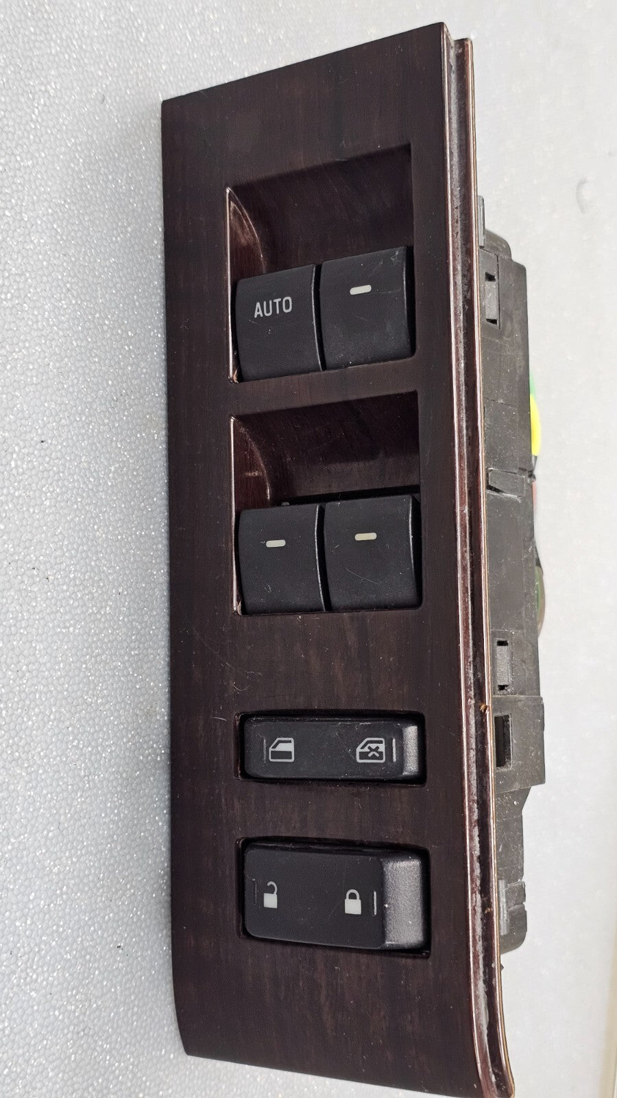 🔥 06-10 EXPLORER MOUNTAINEER FRONT LEFT DRIVER MASTER WINDOW SWITCH DARK WOOD