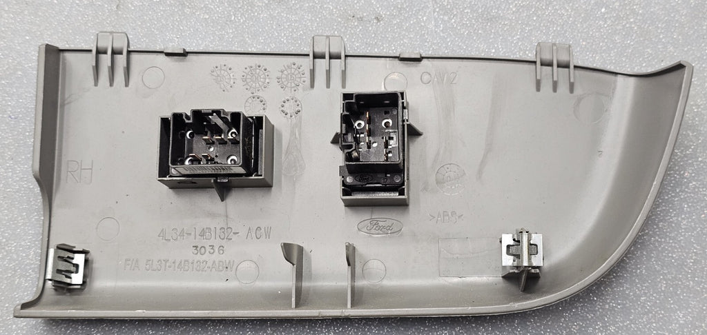 🔥04-08Ford F150 Crown Victoria Right Passenger Window 2 Door Switch TAN WS24