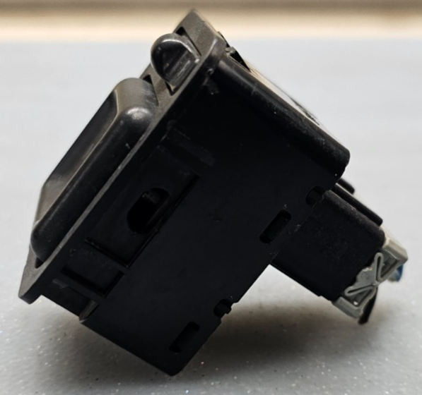 🔥98-02 Honda Accord Driver Front Door Sedan Master Mirror Switch Assembly Black