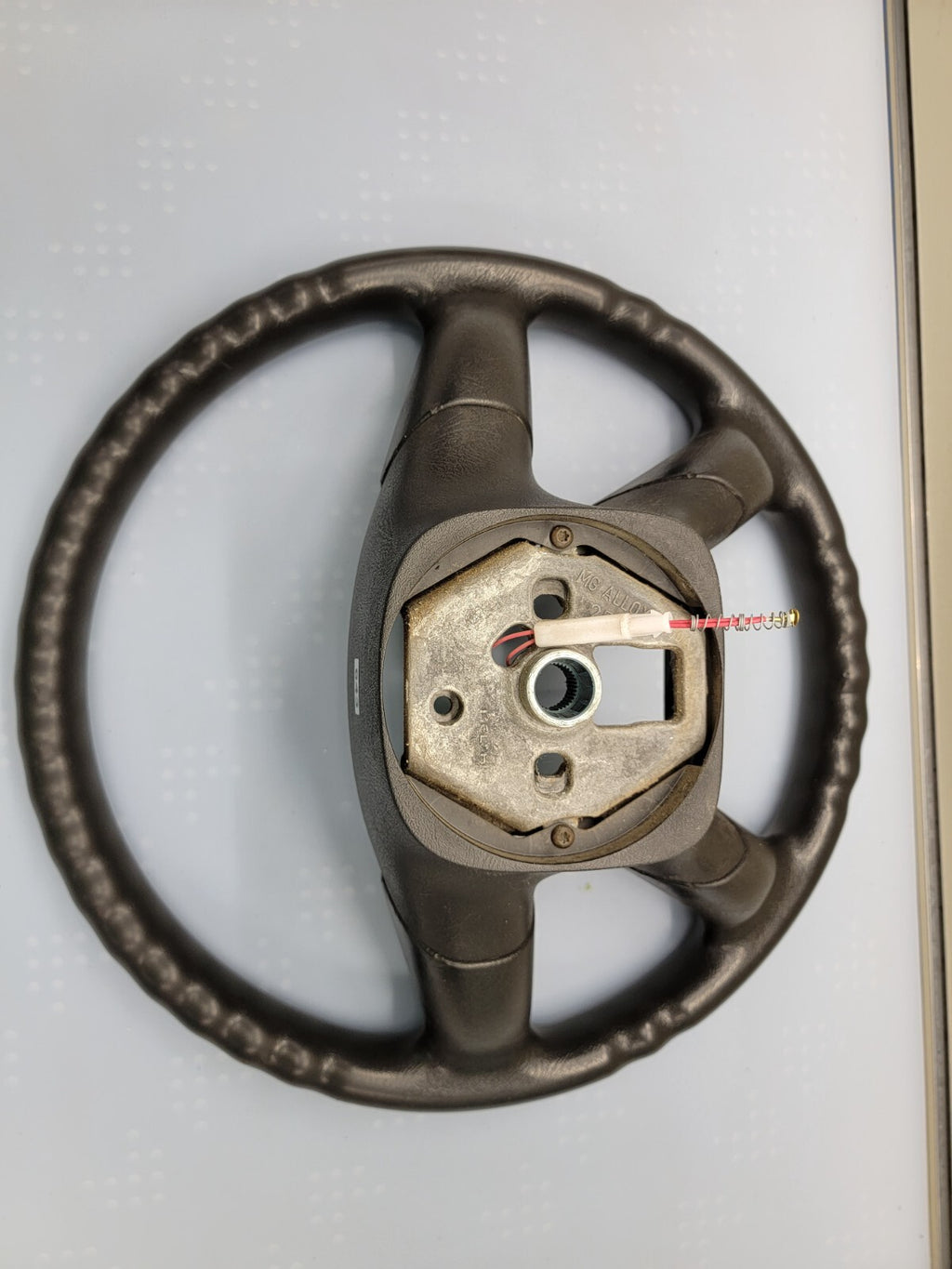 🔥03-06 SILVERADO SIERRA YUKON TAHOE SUBURBAN STEERING WHEEL LEATHER BLACK