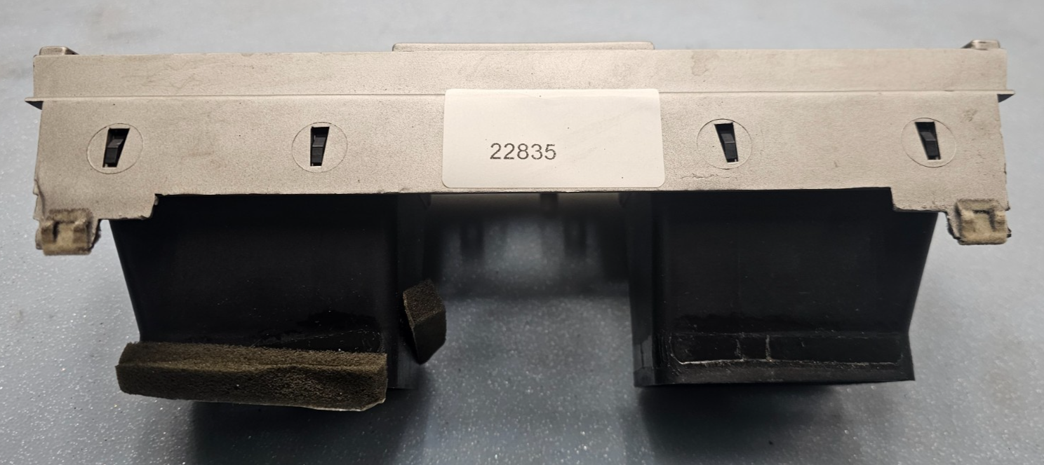 🔥07-09 LINCOLN MKZ DASH CLOCK DISPLAY ANALOG TIME HVAC A/C AIR VENT BEZEL Tan