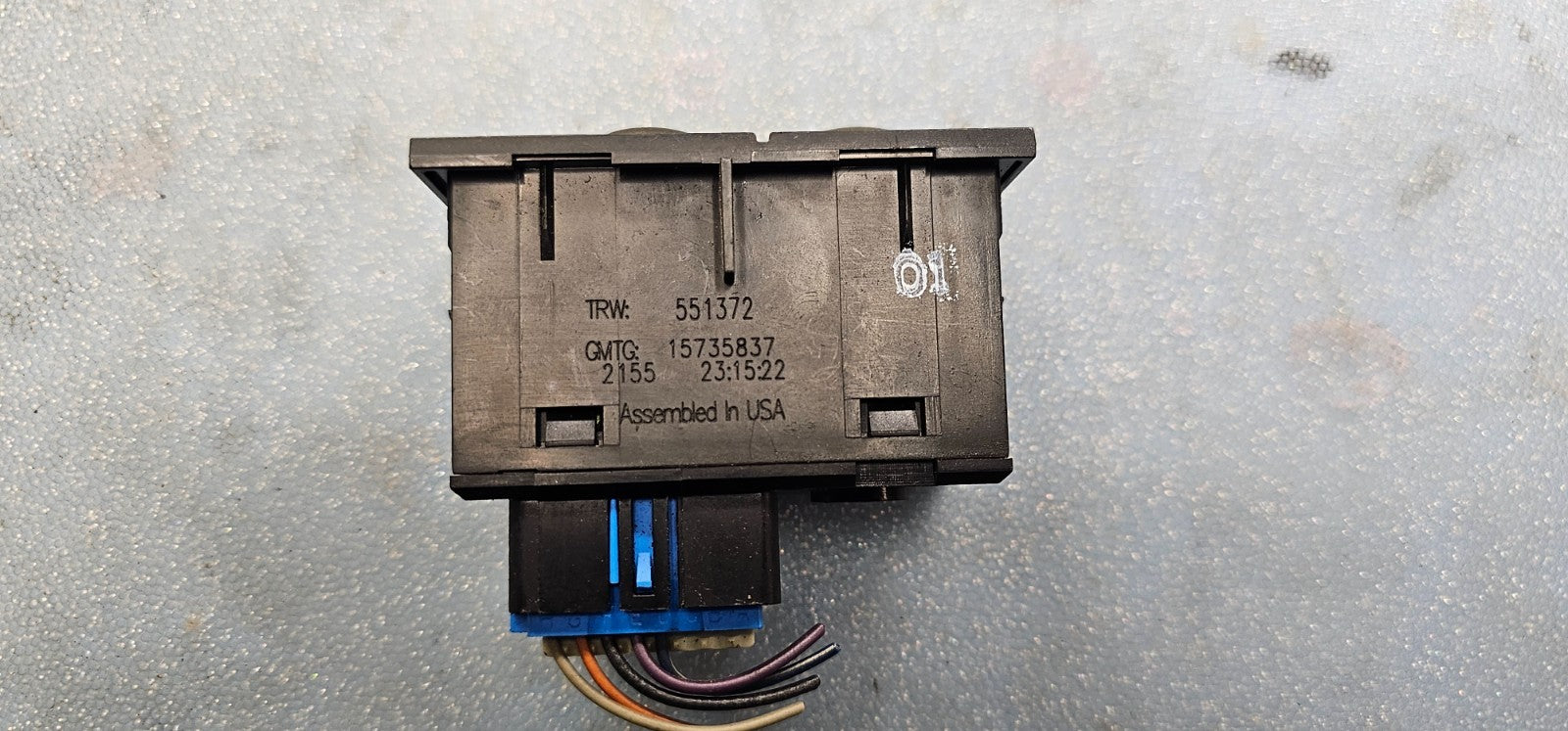 99-02 CHEVY SILVERADO SIERRA TRUCK FOG DRIVING LIGHT CARGO LAMP LIGHT SWITCH OEM