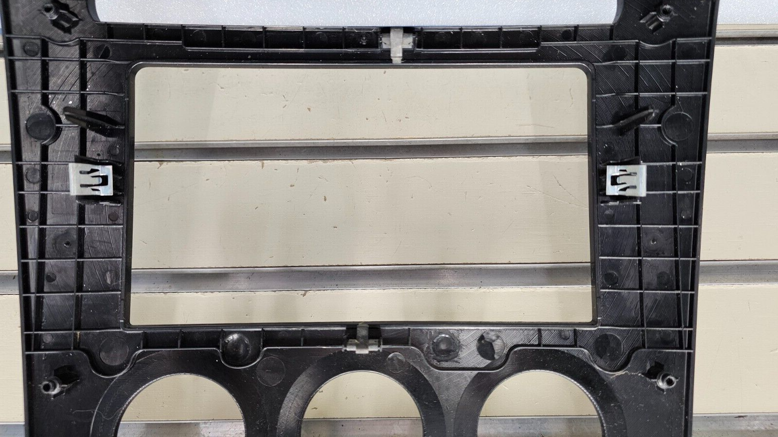 🔥06-10 HUMMER H3 DASH AM FM RADIO DISPLAY STEREO CLIMATE CONTROL BEZEL SILVER