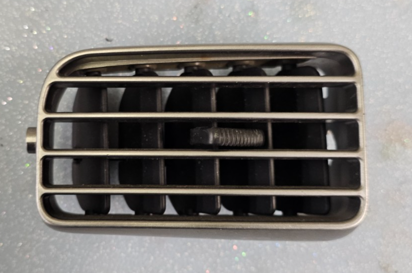 🔥03-08 Subaru Forester Dash Left Side Air Vent Heater AC A/C HVAC Grill Silver