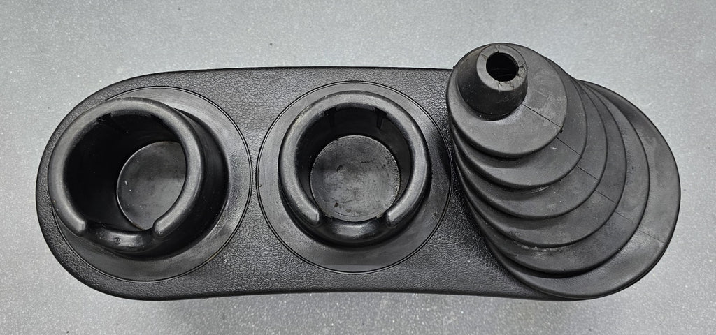 🔥04-08 Ford F150 4X4 Floor Mount Cup Drink Holder Transfer Case Shifter Black