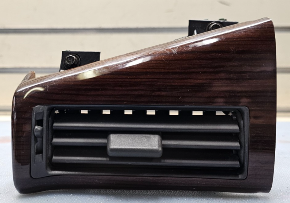🔥96-02 Deville Eldorado Dash Left Driver AC Air Vent Heater Conditioning Wood