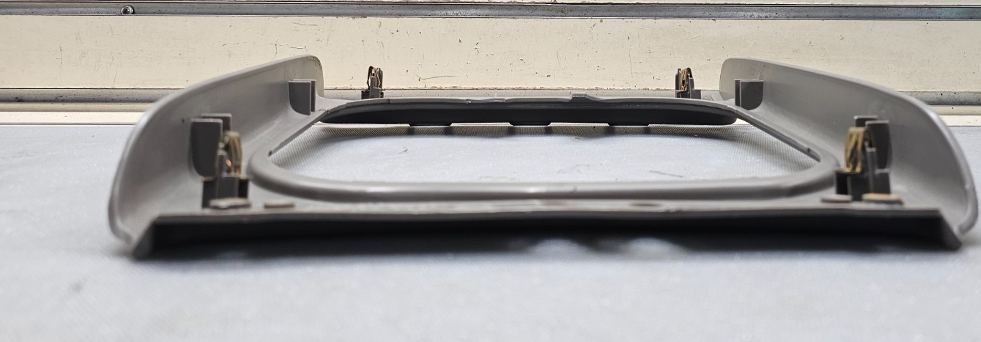 🔥03-06 CHEVY GMC SILVERADO SIERRA Console Cup Holder Bezel Med Neutral Gray