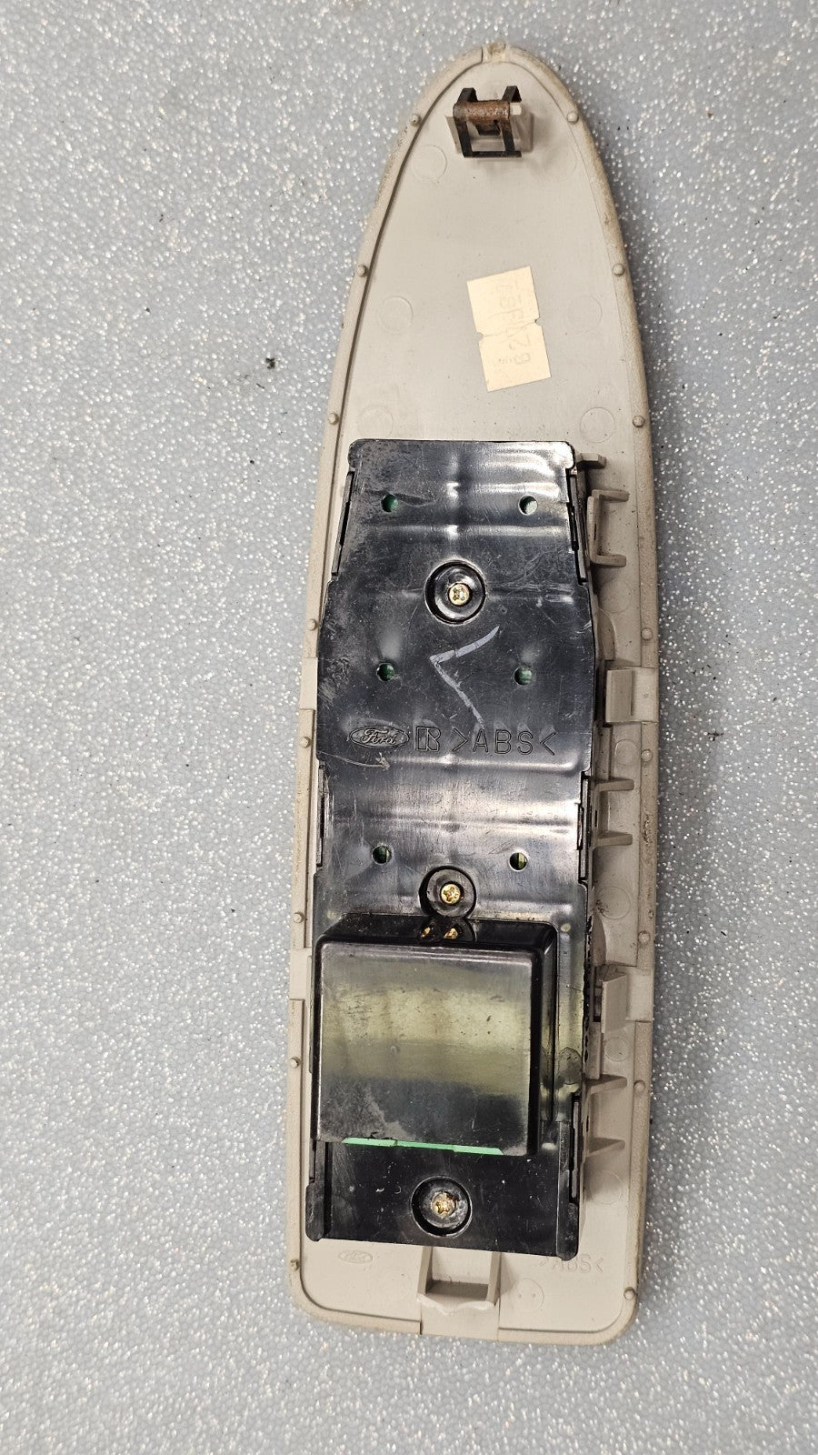 🔥00-02 Lincoln LS Front Left Driver Door LH Master Window Switch Bezel Tan OEM