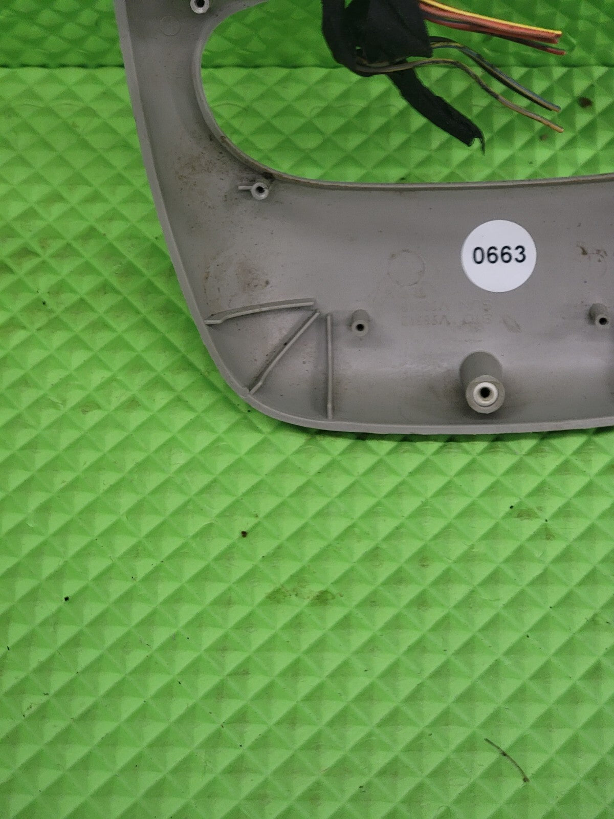 06-08 Dodge Ram 1500 2500 Digital Overhead Console Display Dome Map US/M TAN 06