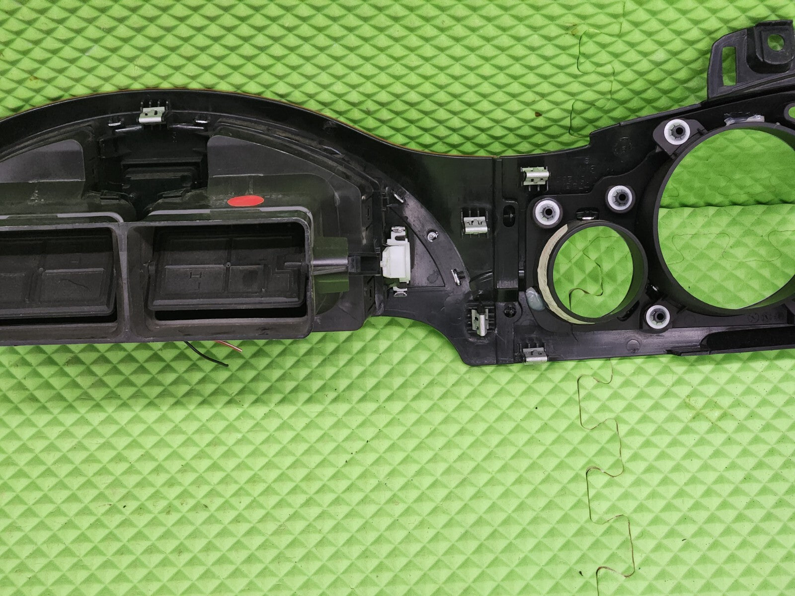 🔥2008-2012 BUICK ENCLAVE DASH INSTRUMENT CLUSTER BAZEL TRIM OEM WOODGRAIN