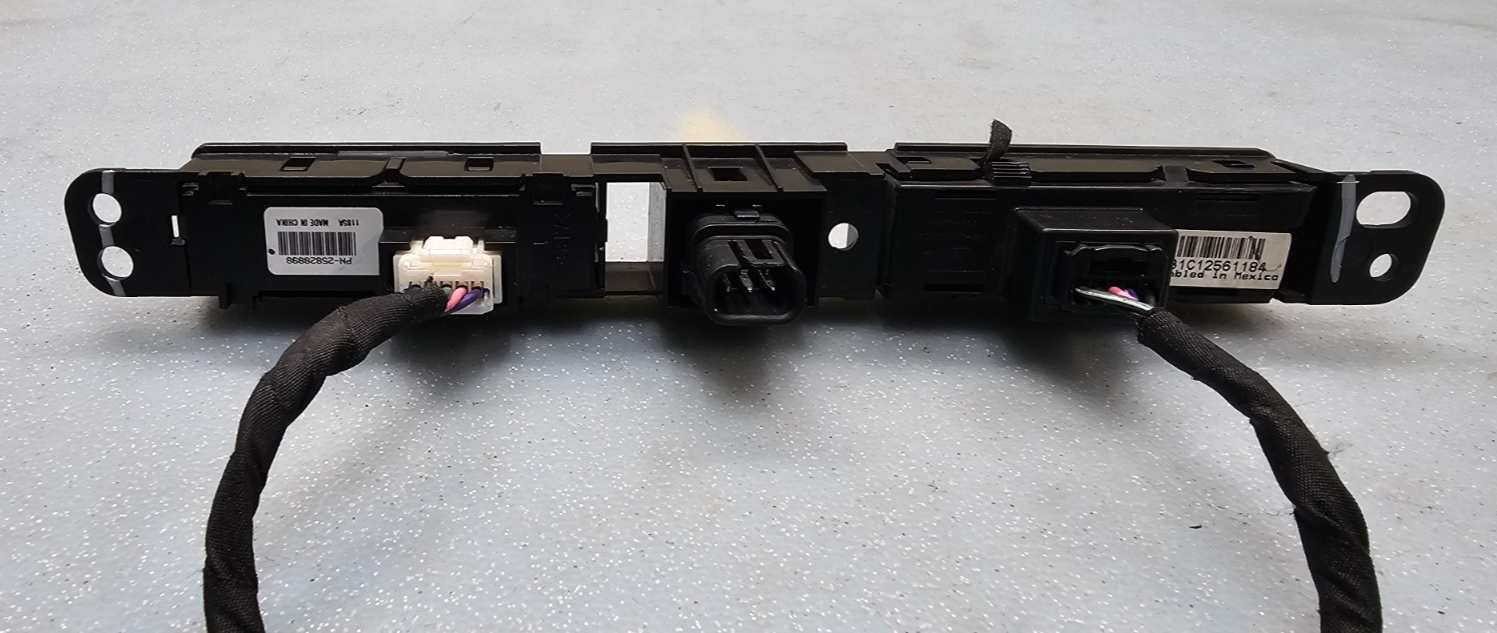 🔥09-12 Chevy Traverse Center Dash Panel Hazard Control Switch Unit Black SW55