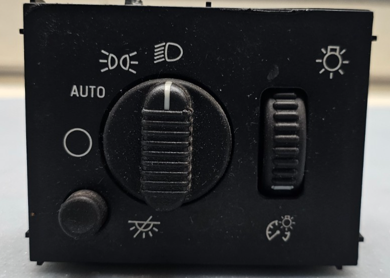 🔥03-06 SILVERADO GMC SIERRA HEADLIGHT DOME LIGHT DIMMER CONTROL SWITCH BLACK