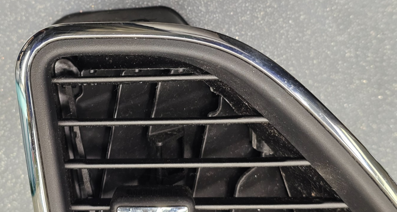 🔥11-14 Avenger CHRYSLER 200 DASH Left Driver A/C AIR VENT HEATER Silver/Black