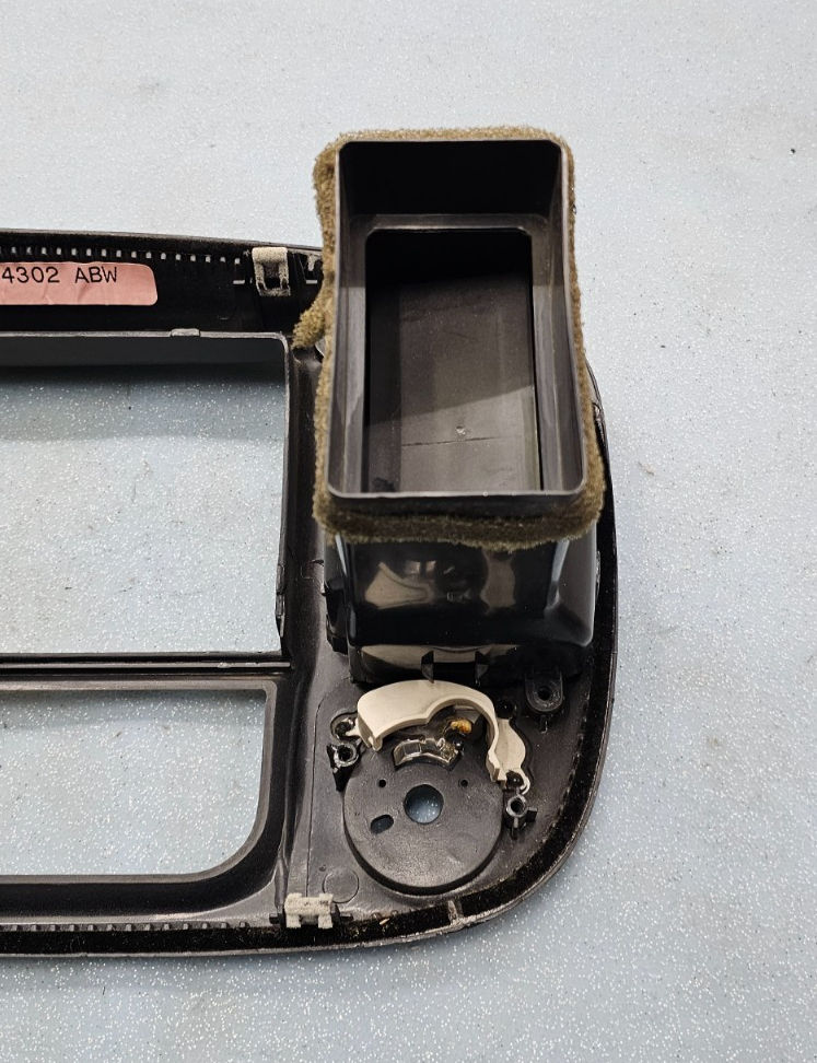 🔥97-03 Ford F150 F-150 Dash Radio Stereo Climate BEZEL Trim Panel Line GRAY B1
