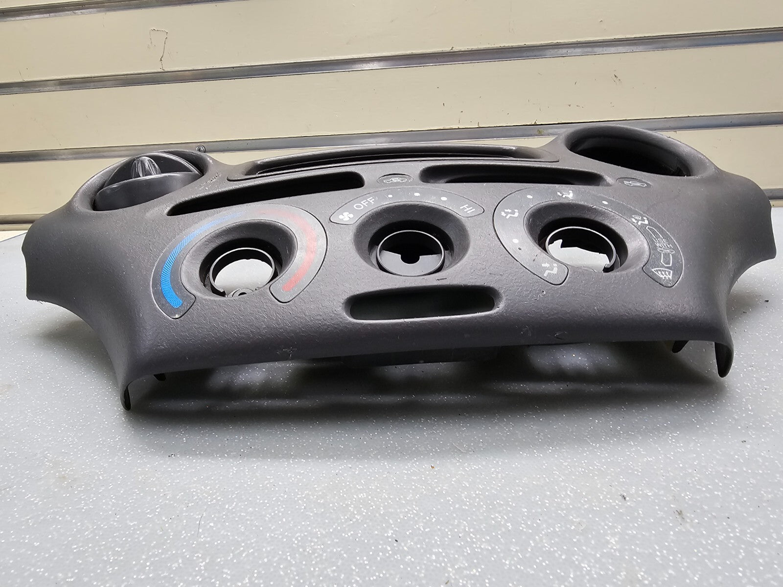 🔥00-05 Toyota Echo Dash Air Vent Ac Control Trim Gray Factory Bezel Panel