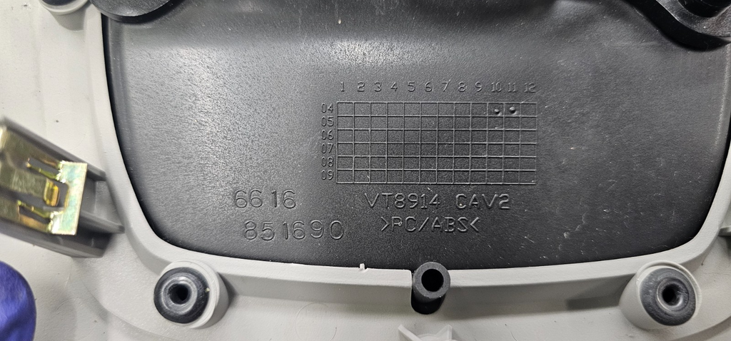🔥2005-2009 UPLANDER TERRAZA MONTANA Overhead Console w/ Map Lights GRAY OEM