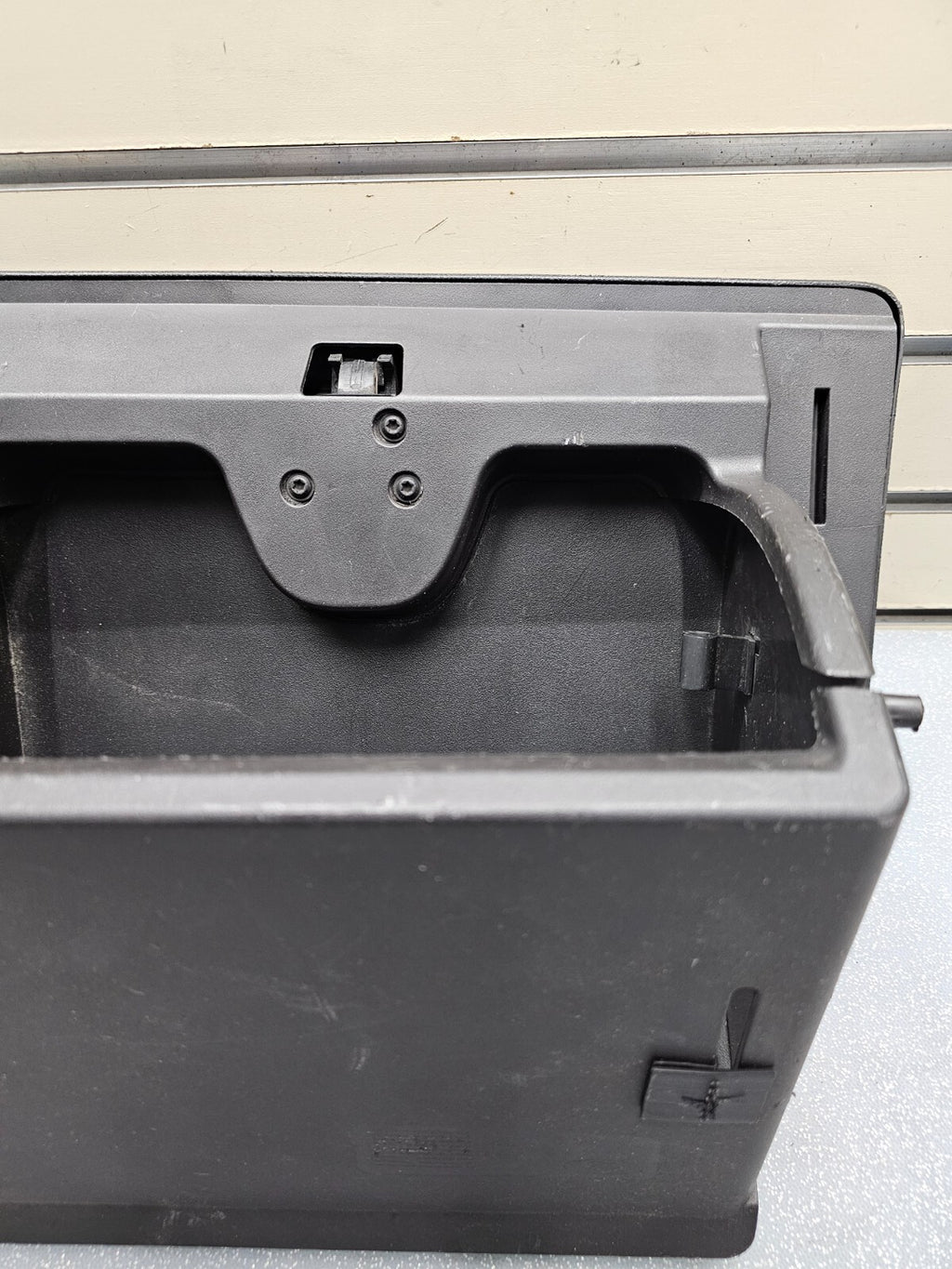 11-19 Ford Fiesta Dash Glove Box Compartment Storage Handle Assembly Black OEM