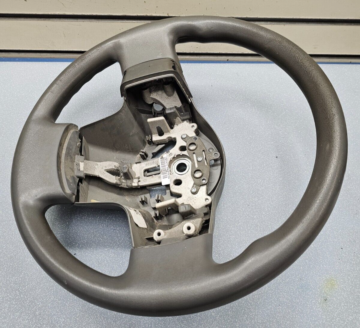 🔥04-07 Infiniti QX56 Left Driver Steering Wheel Column Cover Leather Black OEM