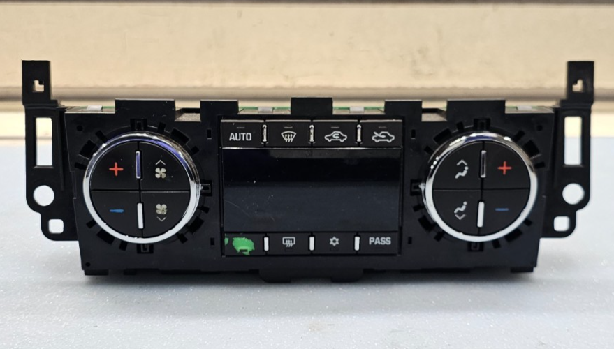 🔥07-11 Silverado Sierra Dash A/C HVAC Heater Temperature Climate Control Black