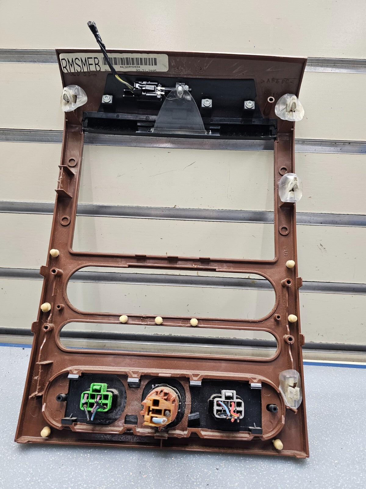 🔥04-08 Ford F-150 Dash Radio Climate Bezel Center Trim Panel WOODGRAIN
