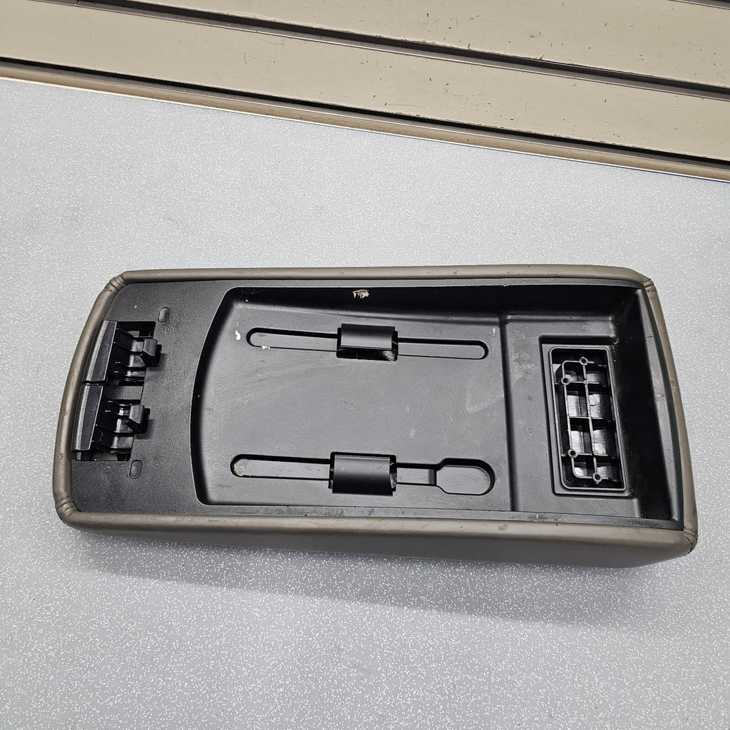 🔥08-10 Dodge Charger Center Console Arm Rest Lid Leather Assembly Cover Tan OEM