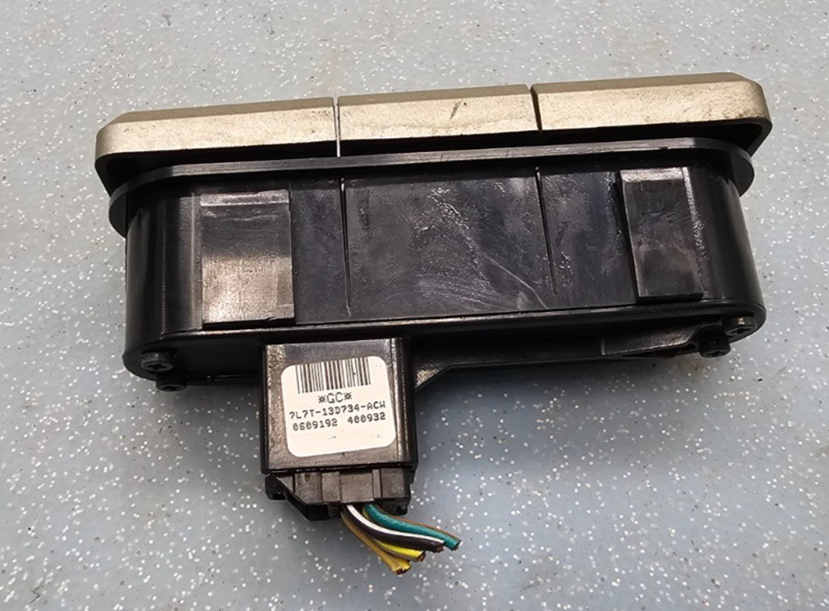 🔥07-10 Lincoln Navigator 5.4L Traction Hazard Trunk Switch Control Silver