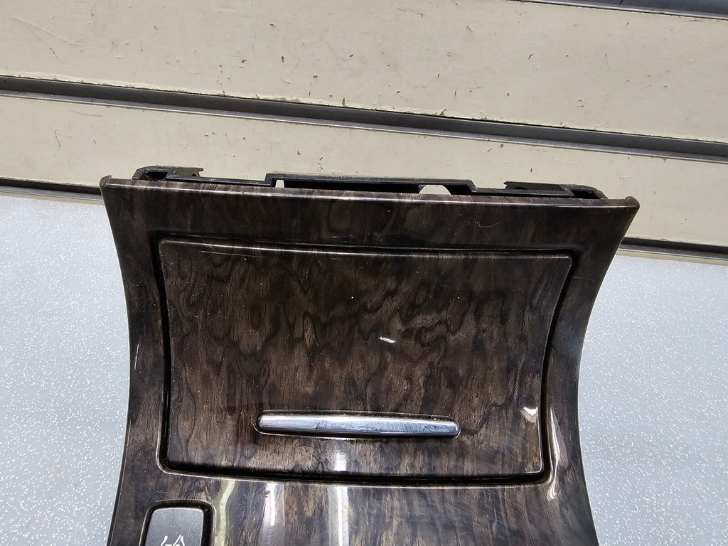 🔥06-11 Cadillac DTS Center Console Bin Selector Gear Shifter Trim Bezel Wood