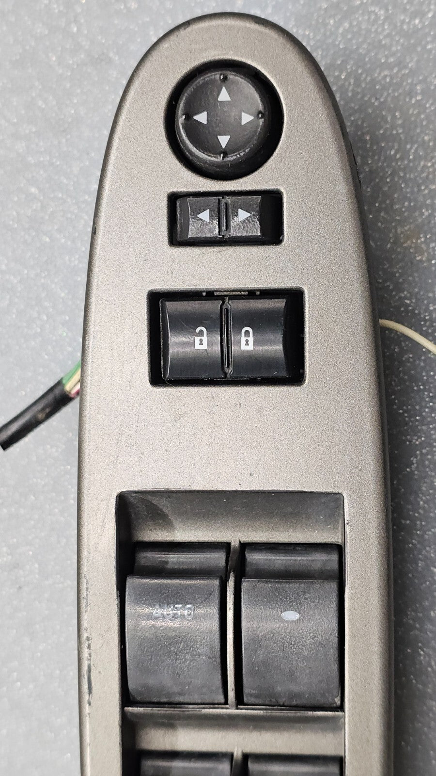 🔥05-10 Cobalt G5 Left Driver Master Power Window Switch Control Assembly SILVER