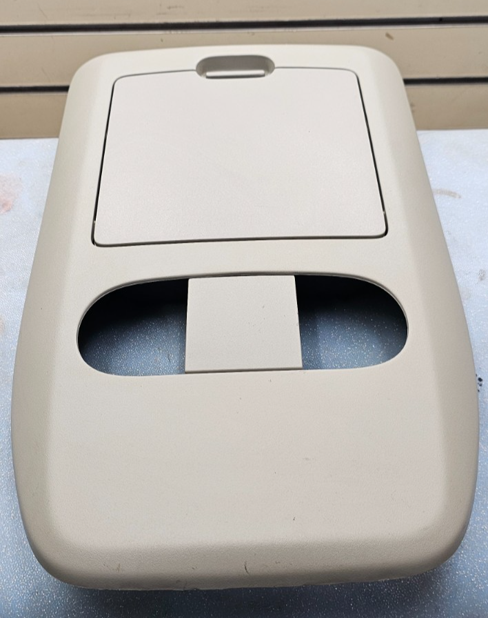 🔥04-08 Ford F-150 F150 Overhead Console DOME Light Lamp Roof Storage Tan