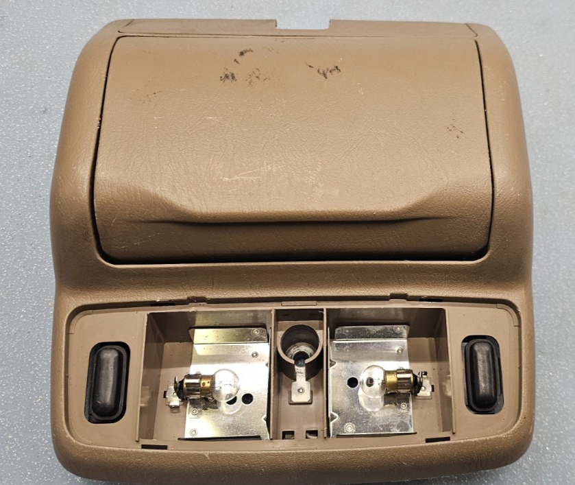 🔥98-02 TOYOTA 4RUNNER OVERHEAD ROOF CONSOLE DOME MAP LIGHT LAMP ASSEMBLY TAN