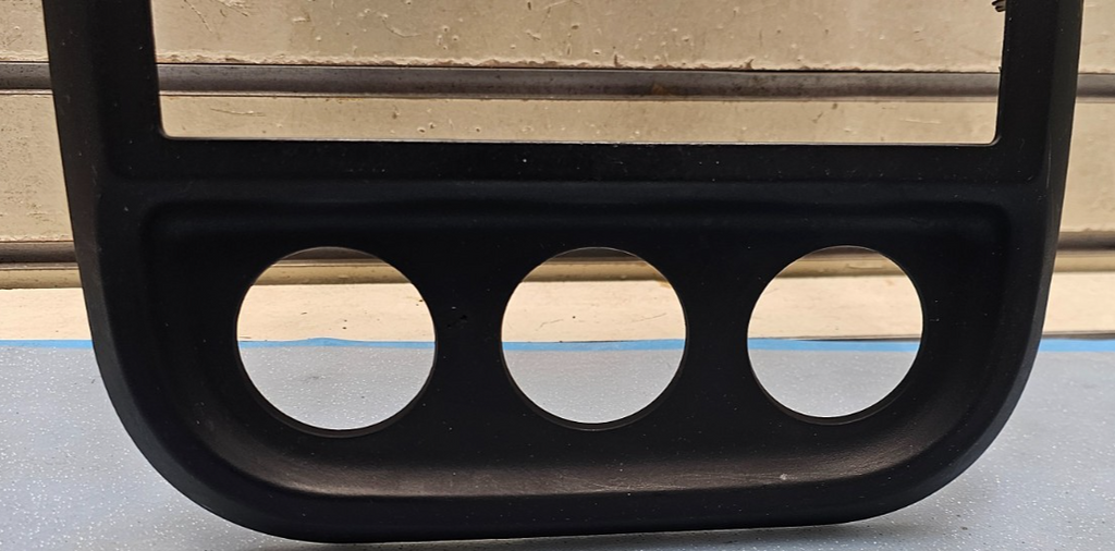 🔥10-16 Jeep Compass Patriot Center Dash Radio Climate Trim Bezel Panel BLACK