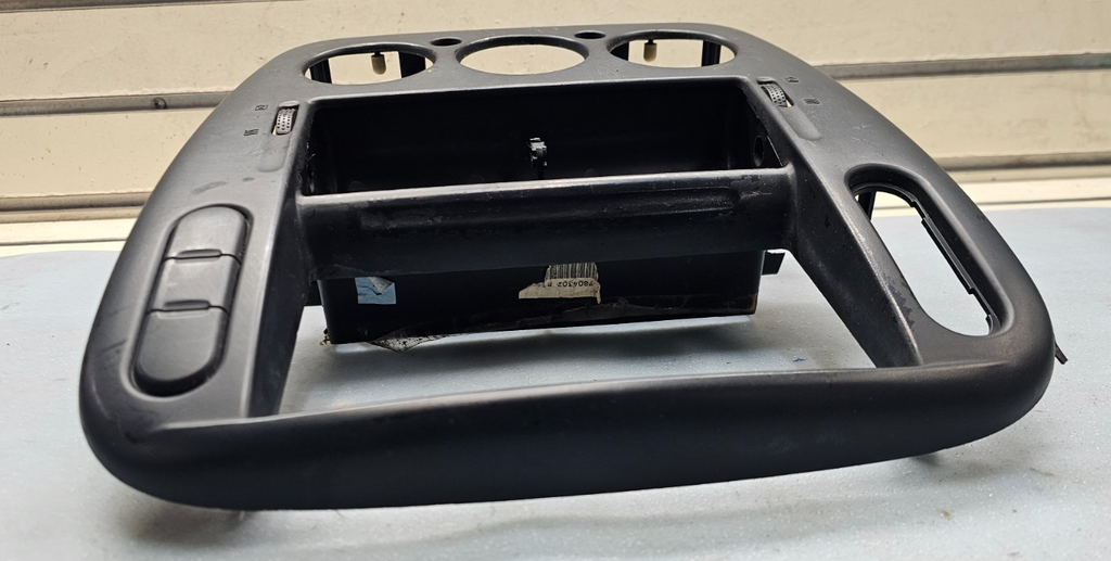 🔥02-05 FORD EXPLORER RADIO AUDIO CLIMATE TEMPERATURE CONTROL BEZEL SILVER