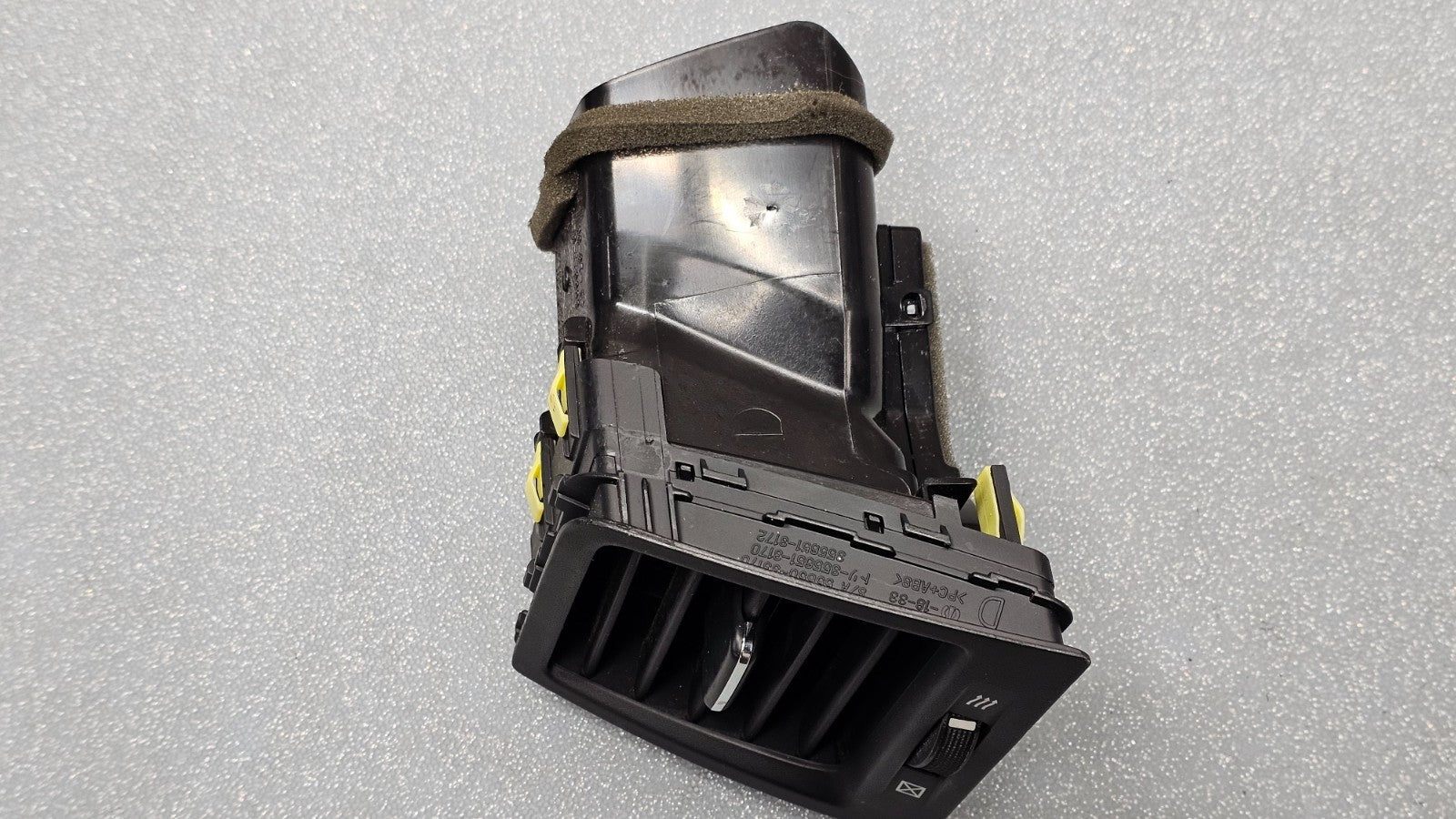 🔥07-12 LEXUS ES350 DASH LEFT DRIVER MASTER AC A/C HEATER AIR VENT PANEL BLACK