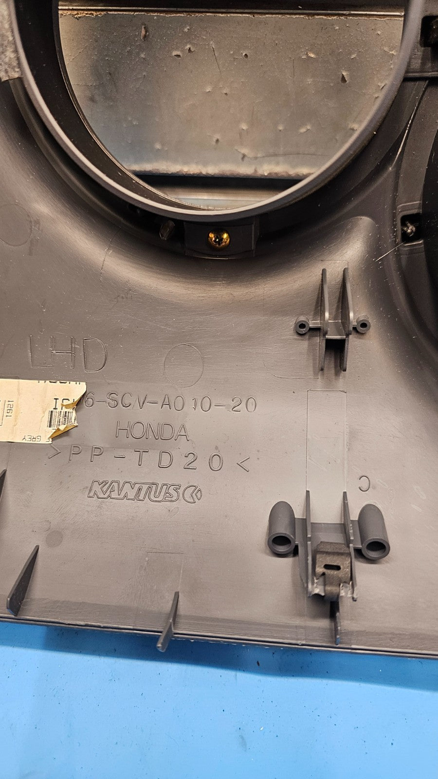 🔥03-06 Honda Element Speedometer Cluster Bezel Trim Instrument Panel GRAY OEM
